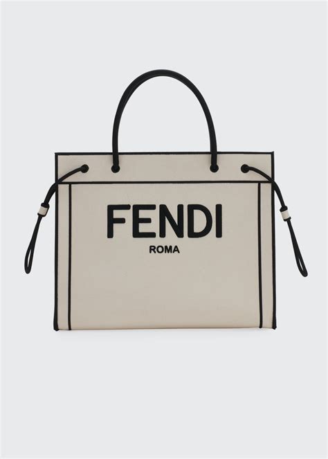 bag insert fendi runway tote|fendi canvas bag.